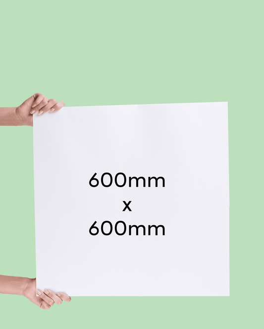 600 x 600mm Corflute Sign - Corflutes.co.nz