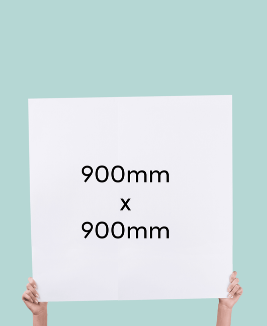 900 x 900mm Corflute Sign - Corflutes.co.nz