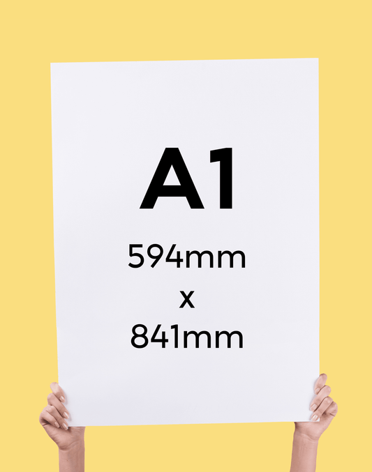 A1 corflute sign template