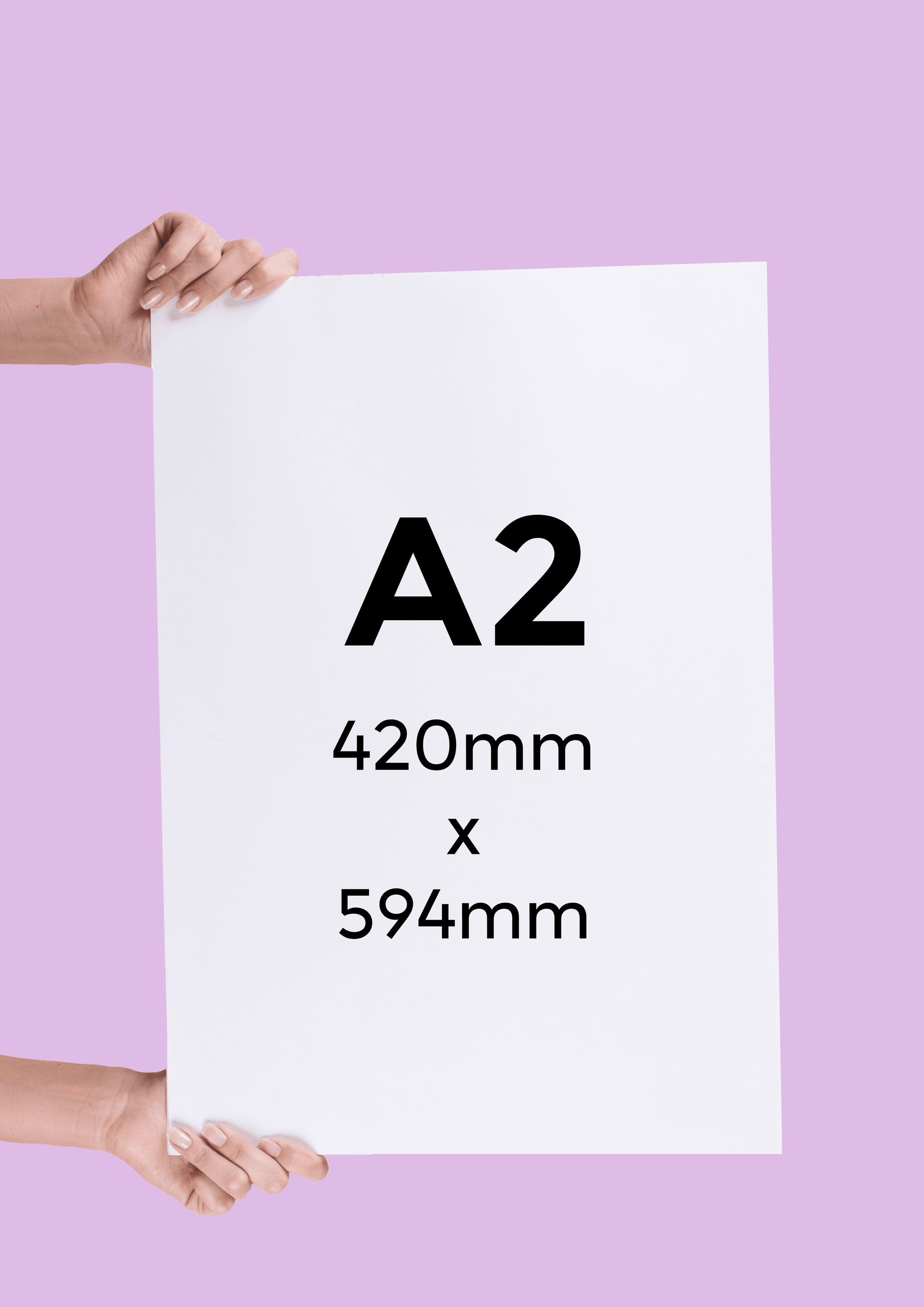 A2 corflute sign template